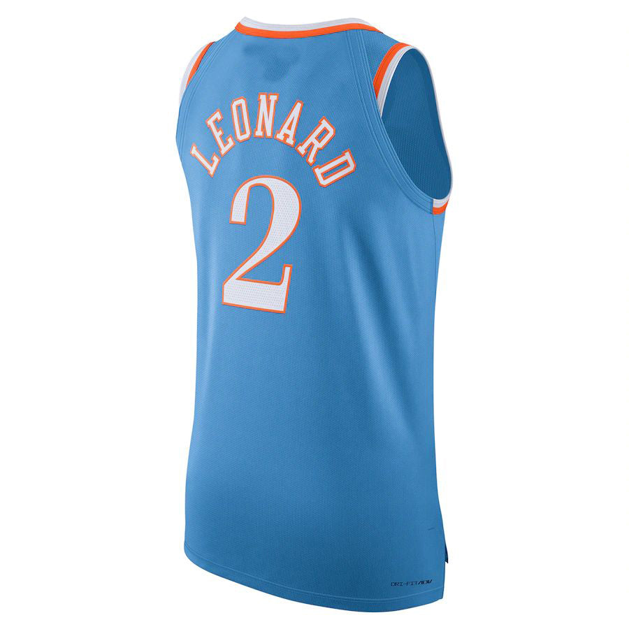 Custom #2 Light Blue 2021 LAC Basketball Shirt Top