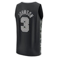 Custom #3 Black SAS Basketball Shirt Top