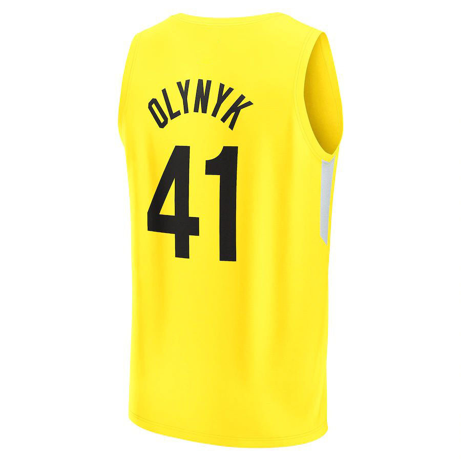 Custom #41 Yellow 2022 UTA Basketball Shirt Top