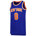 Custom #8 Blue 2022 NYK Basketball Shirt Top