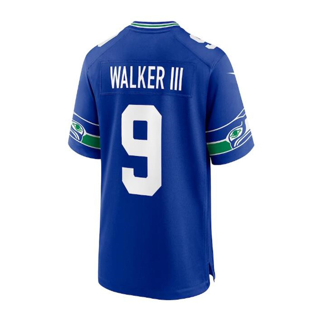 Custom #9 Throwback SEA Football Shirt Top
