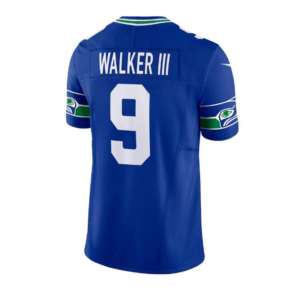 Custom #9 Throwback SEA Football Shirt Top