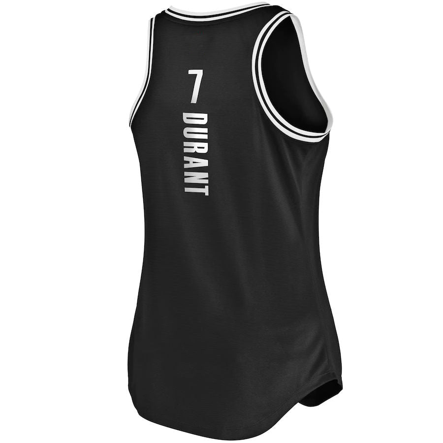 Custom #7 Black BKN Basketball Shirt Top