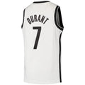 Custom #7 White 2020 BKN Basketball Shirt Top