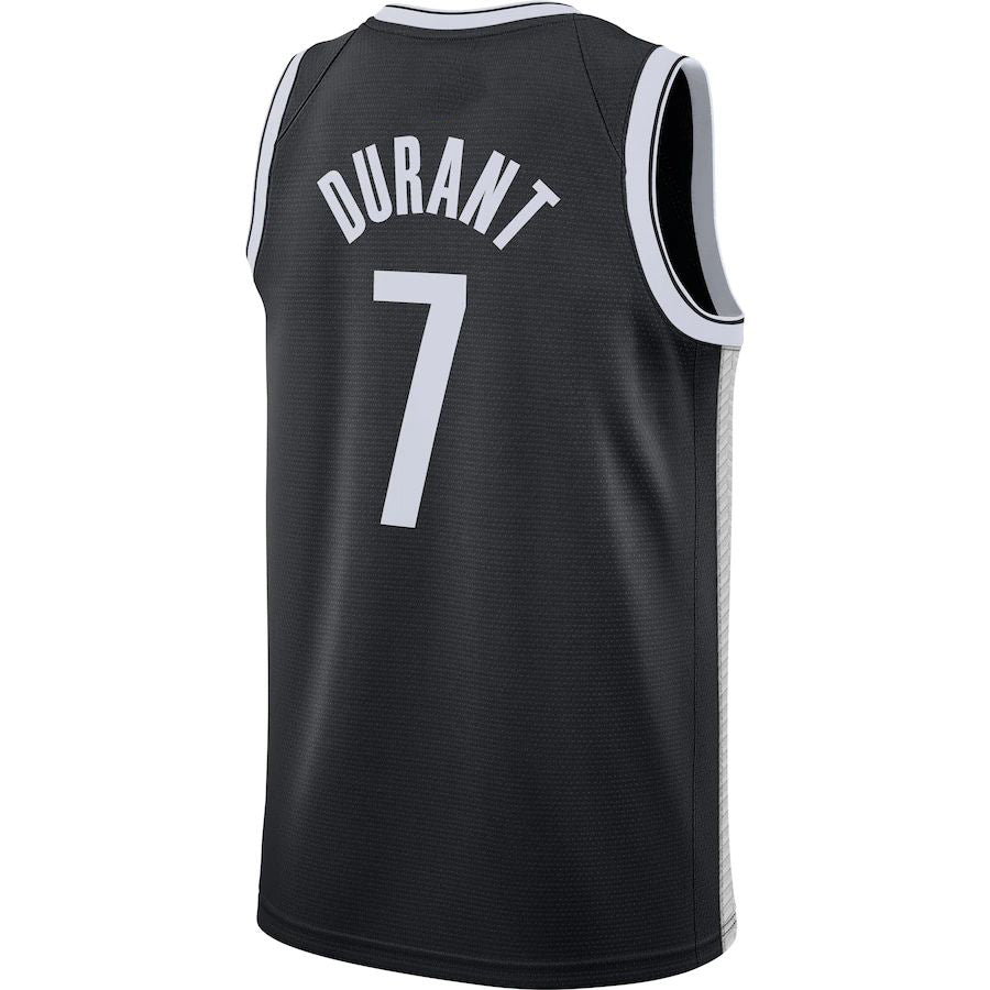 Custom #7 Black 2020 BKN Basketball Shirt Top