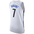 Custom #7 White 2022 BKN Basketball Shirt Top