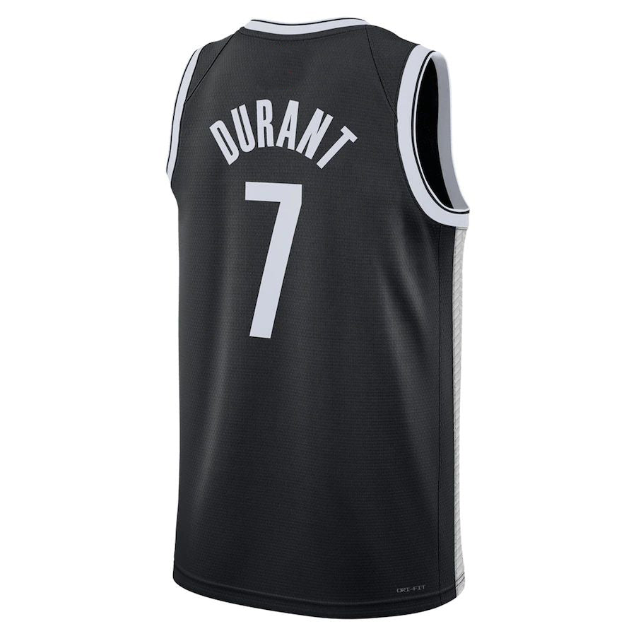 Custom #7 Black 2022 BKN Basketball Shirt Top