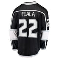 Custom #22 Black LAK Hockey Shirt Top