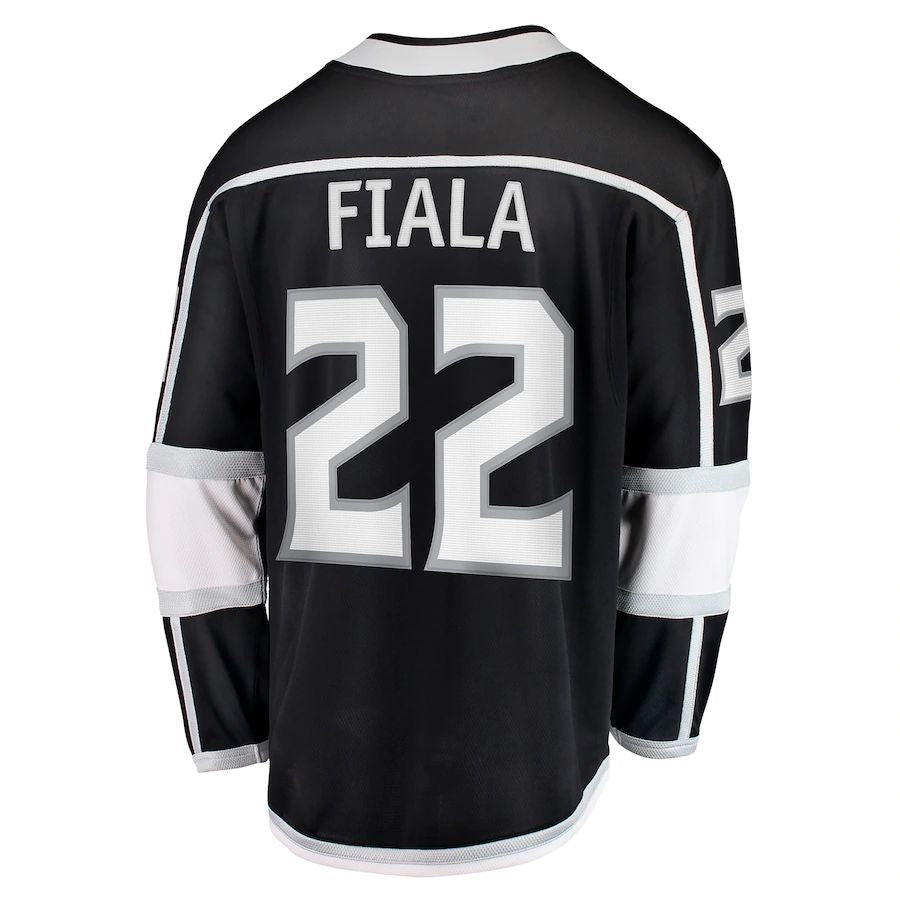 Custom #22 Black LAK Hockey Shirt Top