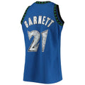 Custom #21 Blue 1996 MIN Basketball Shirt Top