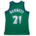 Custom #21 Green 1997 MIN Basketball Shirt Top