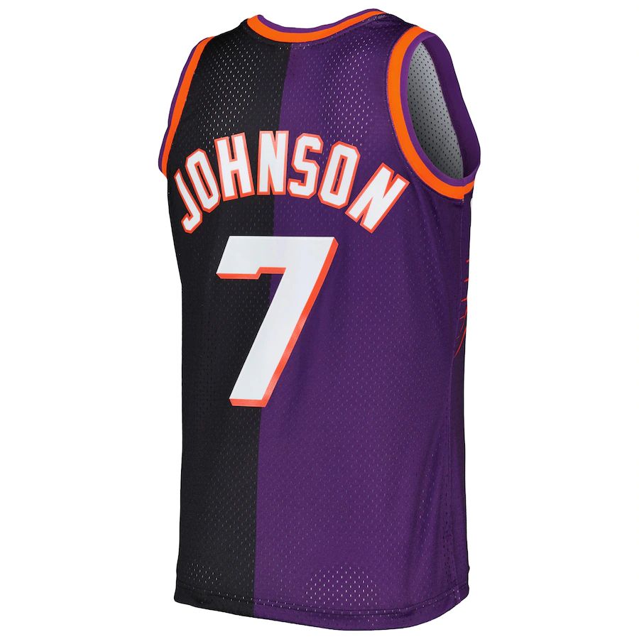 Custom #7 Black 1996 PHX Basketball Shirt Top
