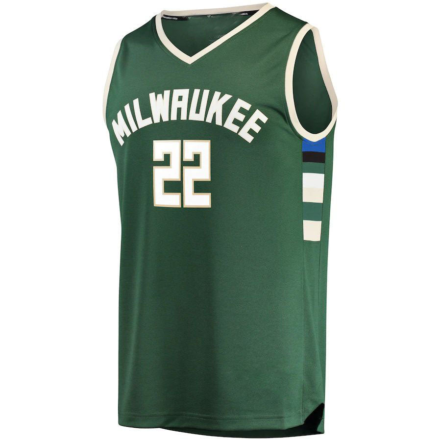 Custom #22 Green MIL Basketball Shirt Top
