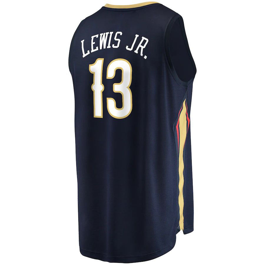 Custom #13 Navy 2020 NOP Basketball Shirt Top