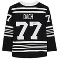 Custom #77 Black CHI Hockey Shirt Top