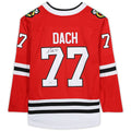 Custom #77 Red CHI Hockey Shirt Top