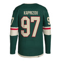 Custom #97 Green MIN Hockey Shirt Top