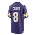 Custom #8 Purple MIN Football Shirt Top