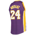 Custom #24 Purple 2007 LAL Basketball Shirt Top