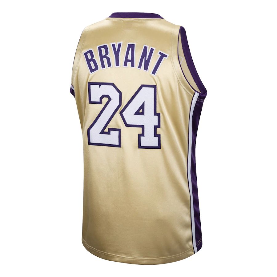Custom #24 Gold 2020 Hall Of Fame LAL Basketball Shirt Top