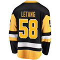 Custom #58 Black PIT Hockey Shirt Top