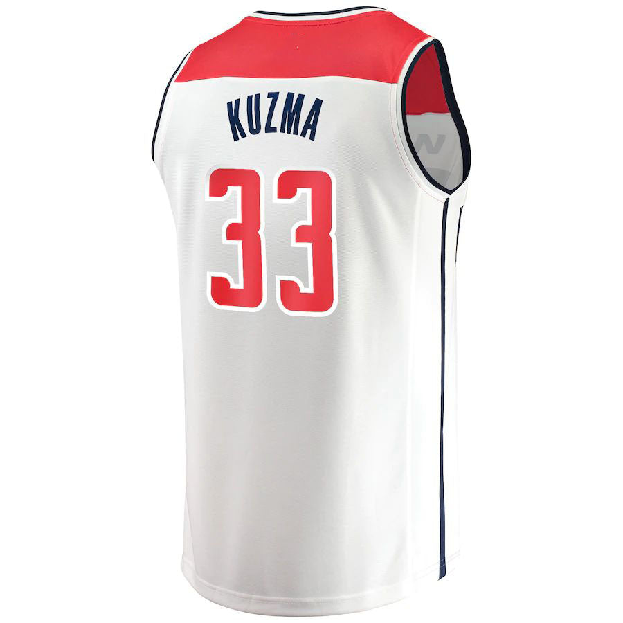 Custom #33 White WAS Basketball Shirt Top