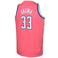 Custom #33 Pink WAS Basketball Shirt Top