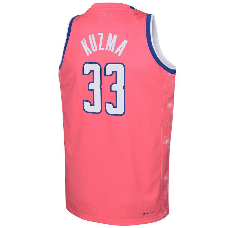 Custom #33 Pink WAS Basketball Shirt Top