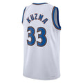 Custom #33 White WAS Basketball Shirt Top
