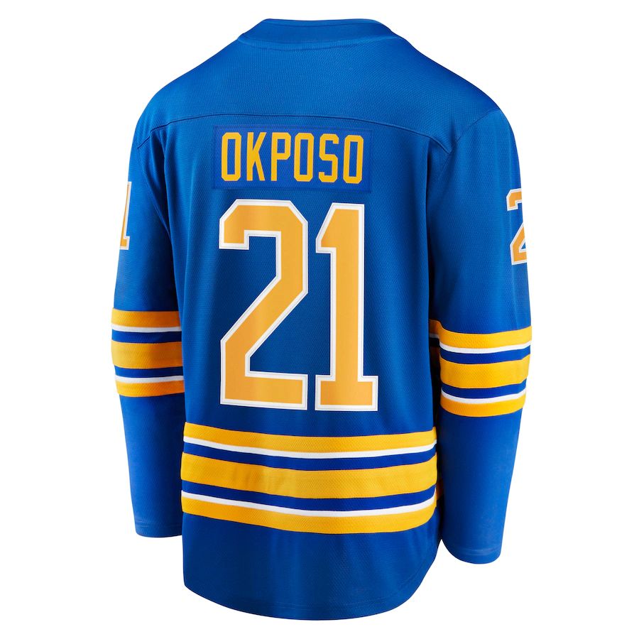Custom #21 BUF Hockey Shirt Top