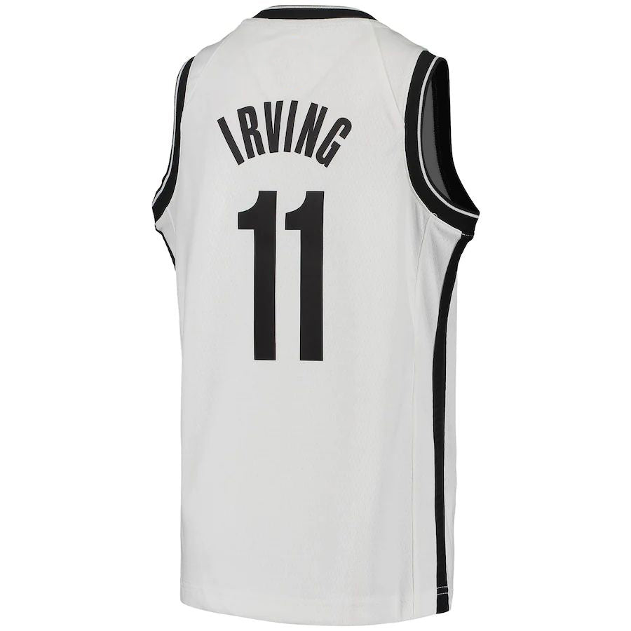 Custom #11 White 2020 BKN Basketball Shirt Top