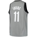 Custom #11 Gray 2020 BKN Basketball Shirt Top
