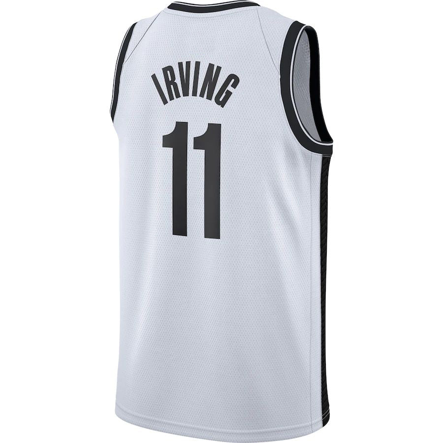 Custom #11 White 2020 BKN Basketball Shirt Top