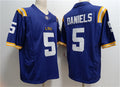Custom #5 Blue College Shirt Top