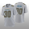 Custom #30 Gray LAC Football Shirt Top