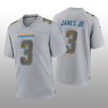 Custom #3 Gray LAC Football Shirt Top
