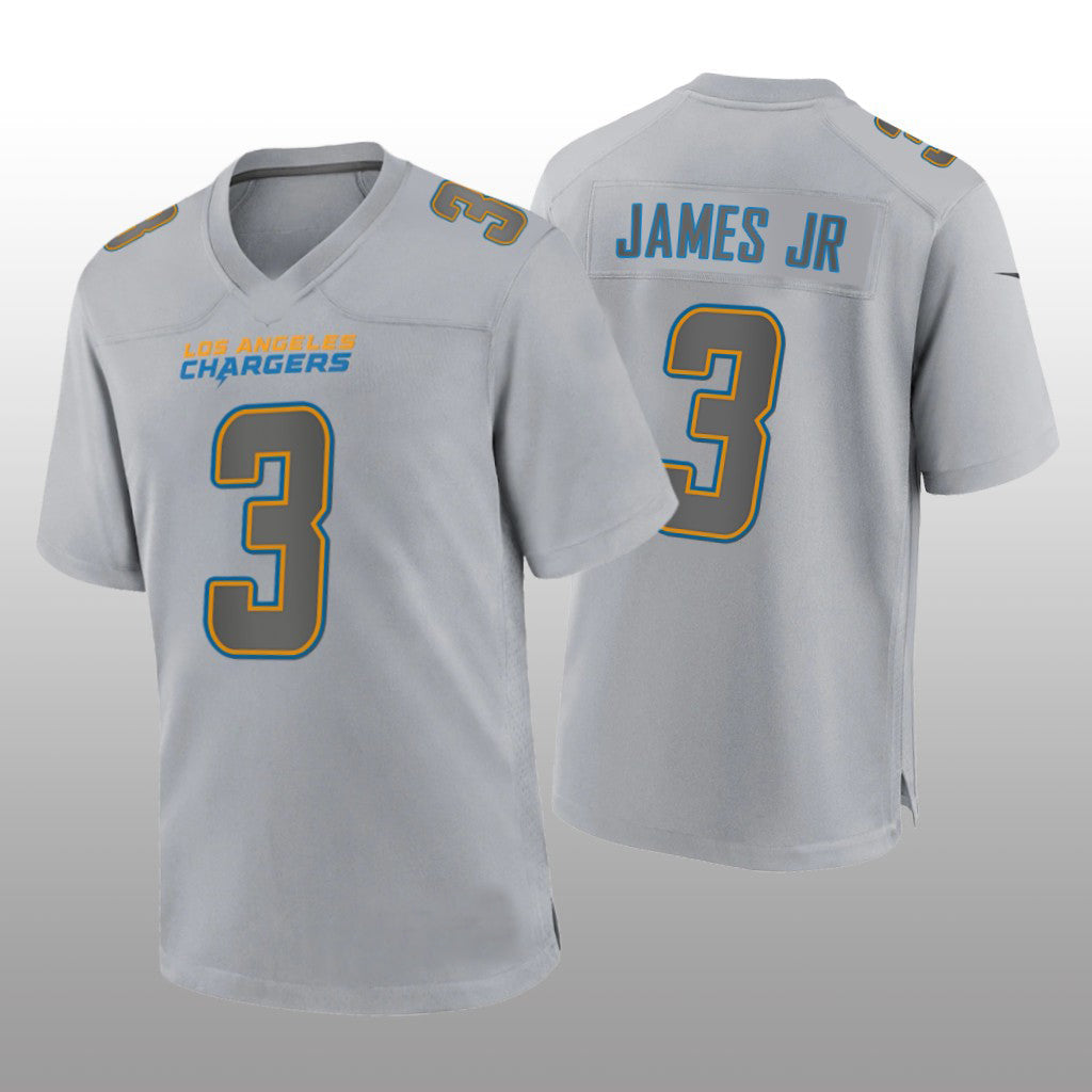Custom #3 Gray LAC Football Shirt Top