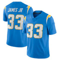 Custom #33 Powder Blue LAC Football Shirt Top