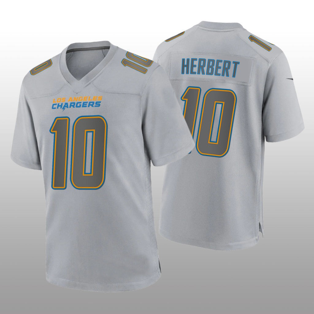 Custom #10 Gray LAC Football Shirt Top