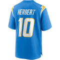 Custom #10 Powder Blue LAC Football Shirt Top