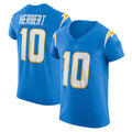 Custom #10 Powder Blue LAC Football Shirt Top