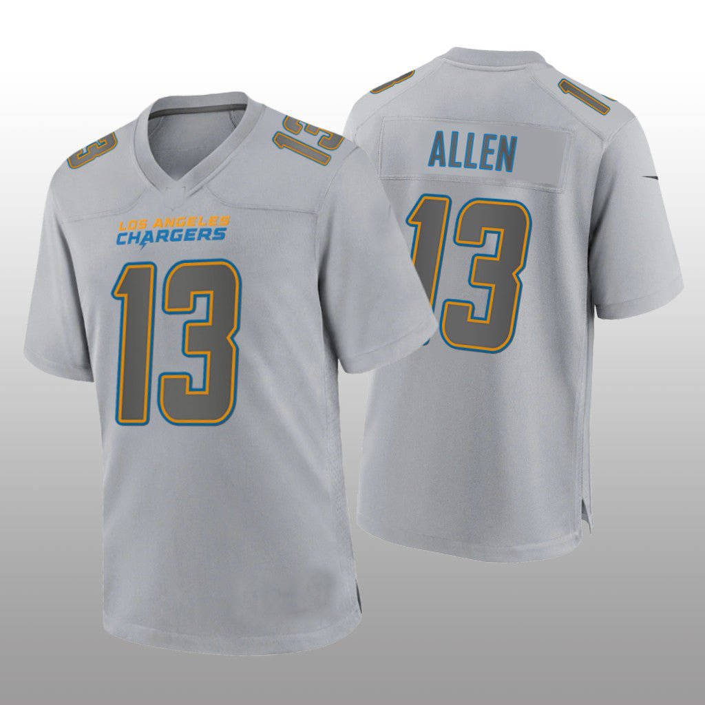 Custom #13 Gray LAC Football Shirt Top