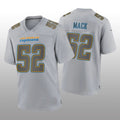 Custom #52 Gray LAC Football Shirt Top