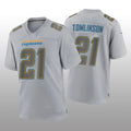 Custom #21 Gray LAC Football Shirt Top