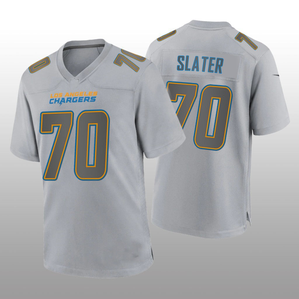 Custom #70 Gray LAC Football Shirt Top