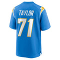 Custom #71 Powder Blue LAC Football Shirt Top
