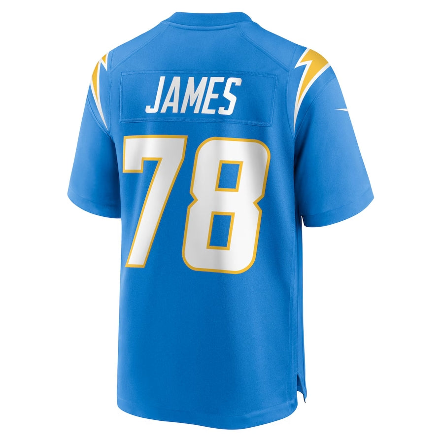 Custom #78 Powder Blue LAC Football Shirt Top