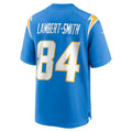 Custom #84 Powder Blue LAC Football Shirt Top