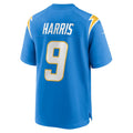 Custom #9 Powder Blue LAC Football Shirt Top