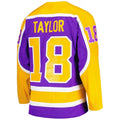 Custom #18 Blue 1980 LAK Hockey Shirt Top